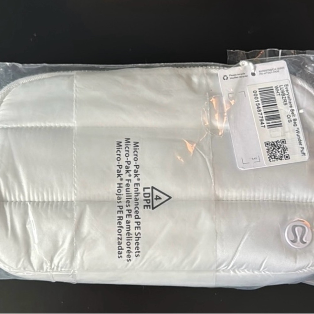 Lululemon Athletica White Quilted Bag ✨CROSSBODY BAG ✨ - Picture 5 of 7